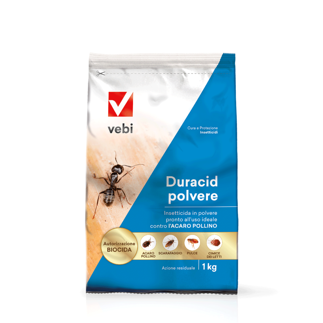 VEBI DURACID INSECTICIDAL POWDER AGAINST CRAWLING INSECTS 1KG