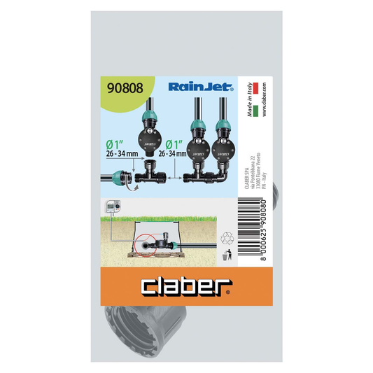 3-WAY CONNECTOR FOR 1" CLABER 90808 SOLENOID VALVE ASSEMBLY