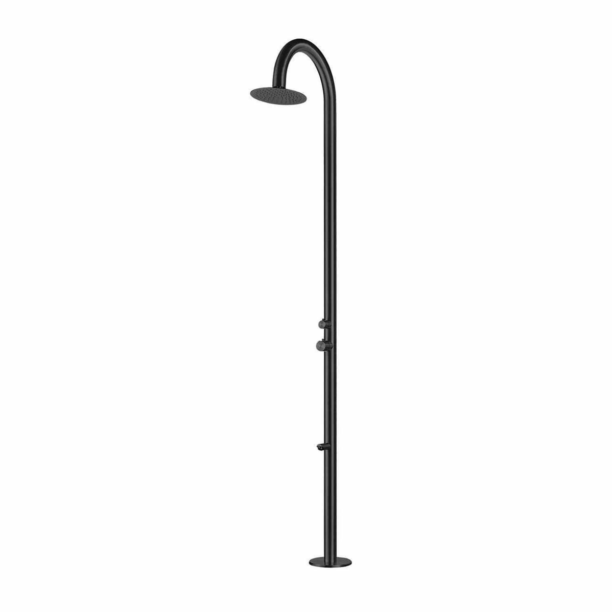 HIGH-QUALITY BLACK SHOWER FOR POOL