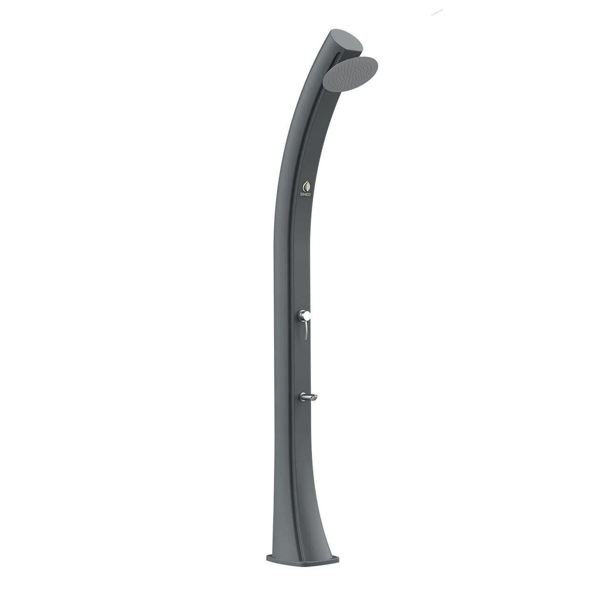 GREY SOLAR SHOWER FOR GARDEN