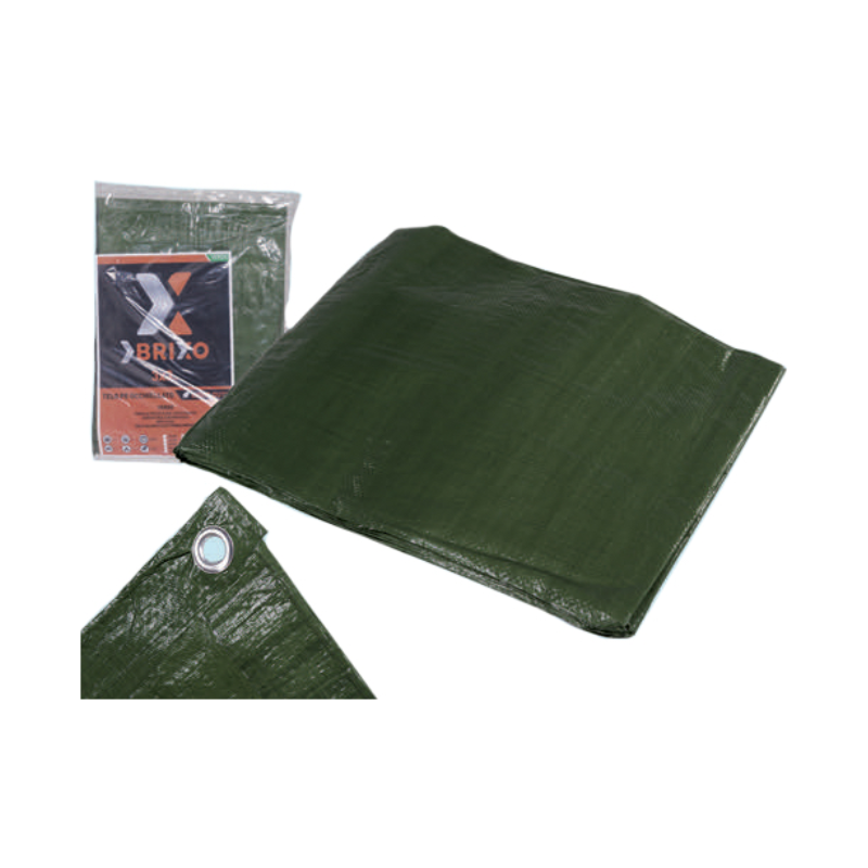 BRIXO LIGHT TARPAULIN WITH EYELETS 5X6 MT.