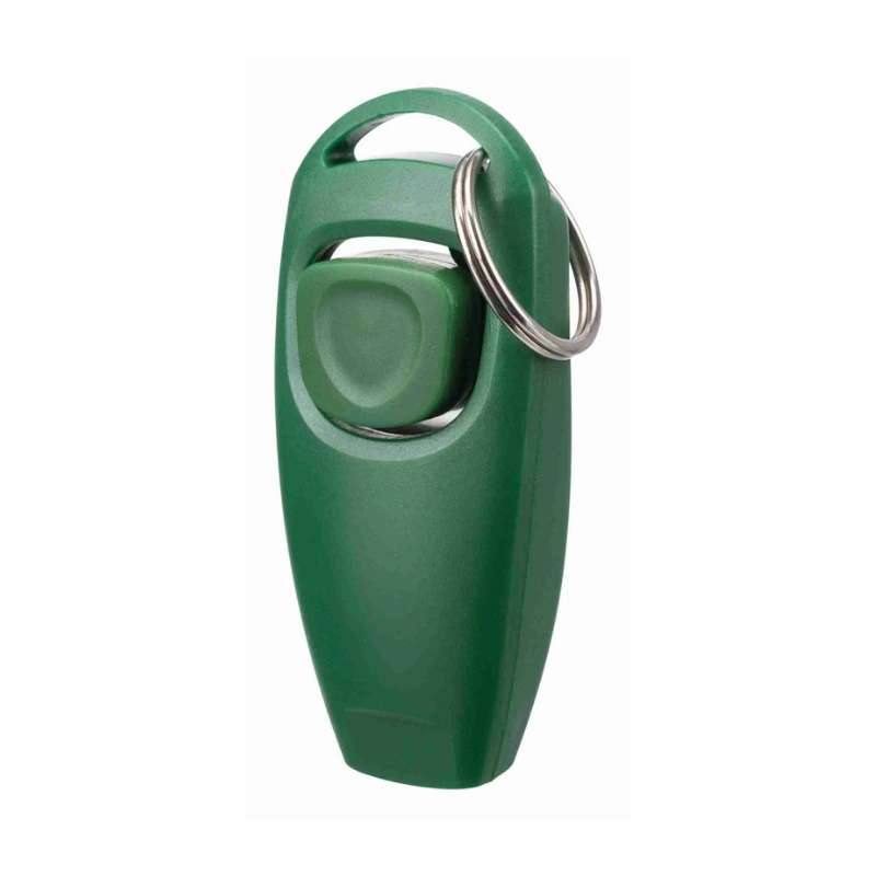 DOG ACTIVITY CLICKER with WHISTLE FOR DOG TRAINING