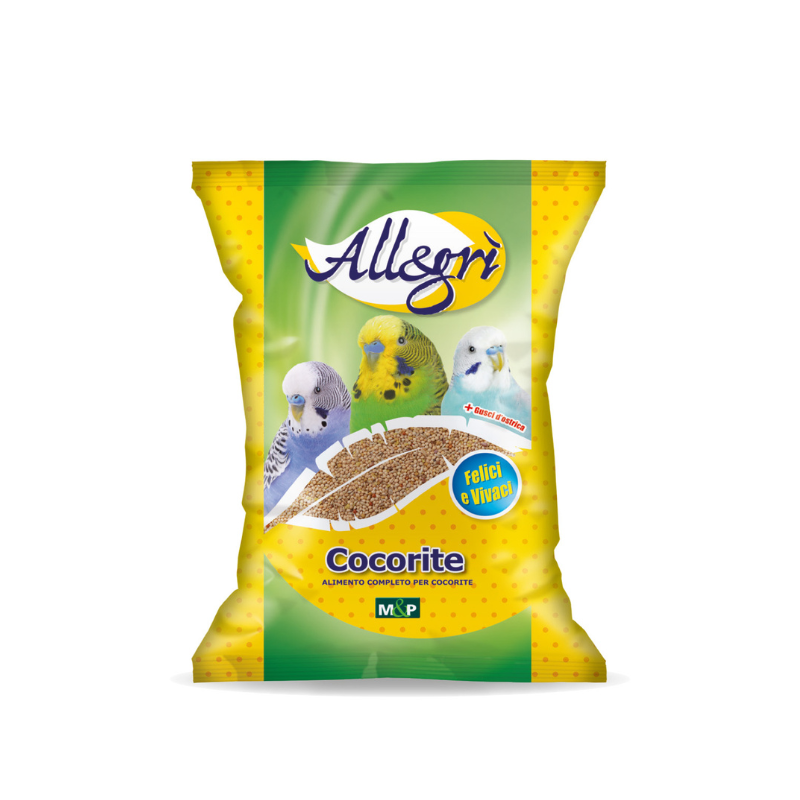 FEED FOR BUDGERIGARS 4 KG ALLEGRI'