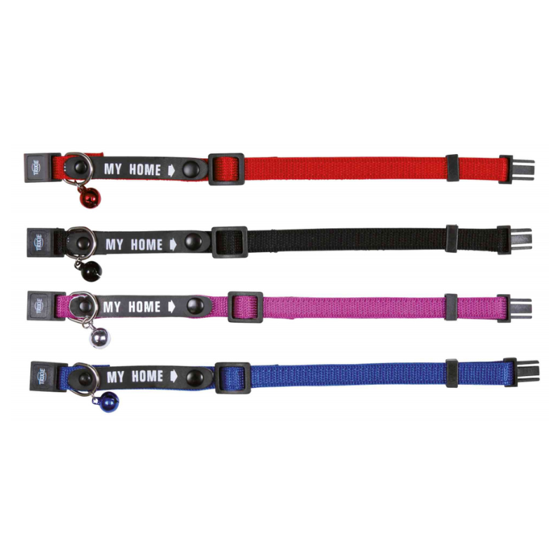 CAT COLLAR with ADDRESS TAG