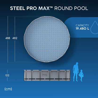 BESTWAY 56488 STEELPROMAX ROUND POOLS