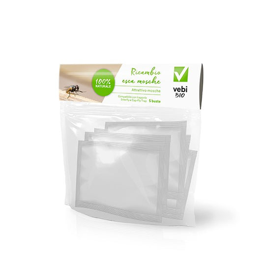ATTRACTANT BAIT REFILL FOR FLIES (5 x 50 g)