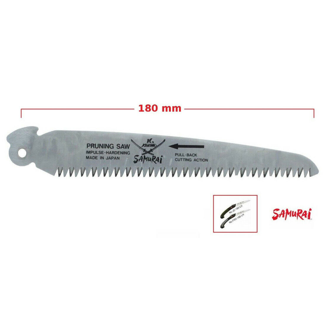 REPLACEMENT BLADE SAMURAI STRAIGHT CM18 D181LH