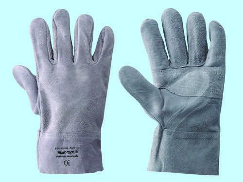 EXTREME ALL-LEATHER REINFORCED GLOVES SIZE 10"