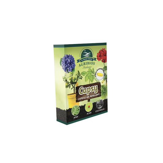 CAPSY NATURAL GEL CAPSULES ORNAMENTAL PLANTS VEGETABLES FRUIT 12 CAPSULES