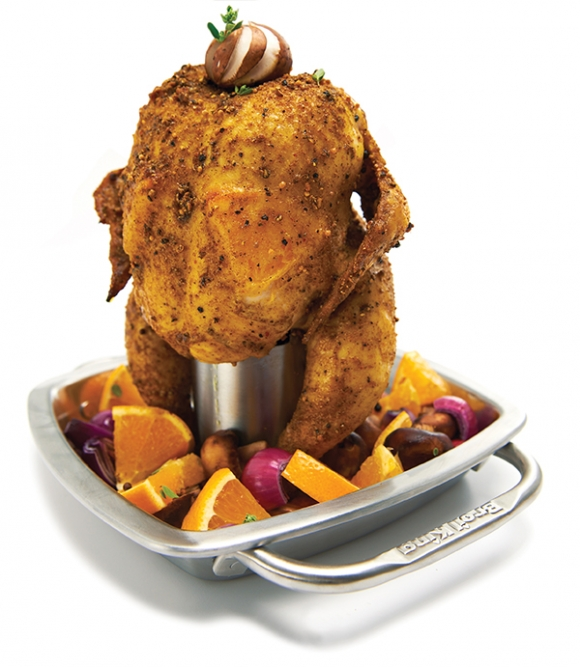 SUPPORTO POLLO INOX