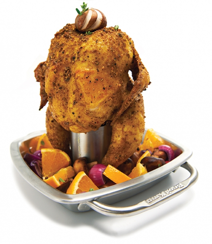 SUPPORTO POLLO INOX