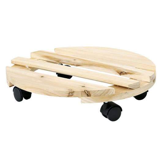 VERDEMAX SAUCER WITH WHEELS ROUND D.35