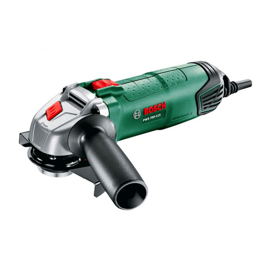 SMERIGLIATRICE ANGOLARE BOSCH 700W. PWS 700-115