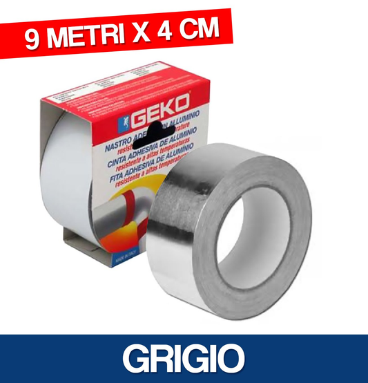 NASTRO ARGENTO CANNE FUMARIE 9M 40MM