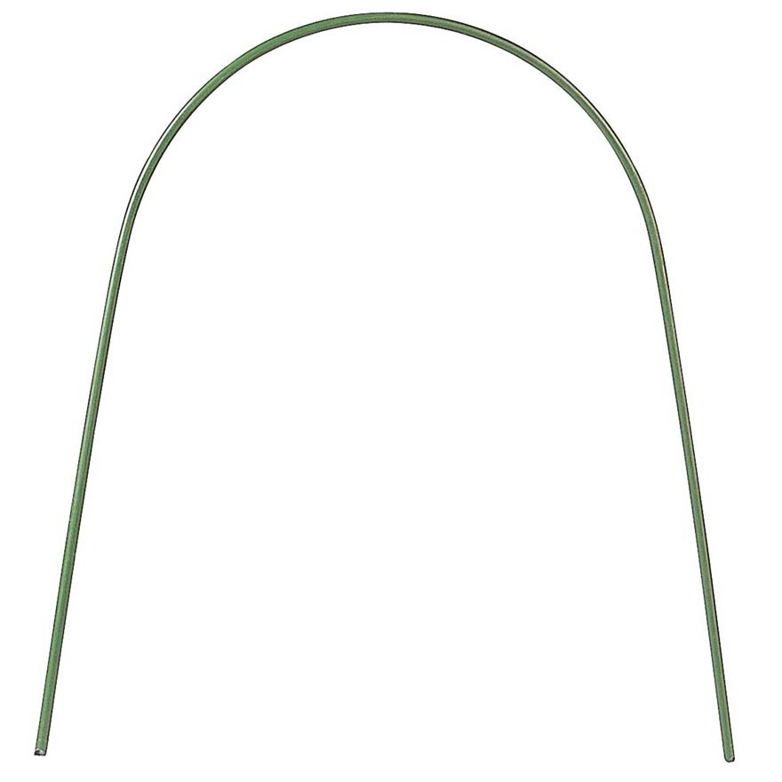 PLASTIC-COATED STEEL ARCHES FOR GREENHOUSES CM.45X50 D.8 5PCS