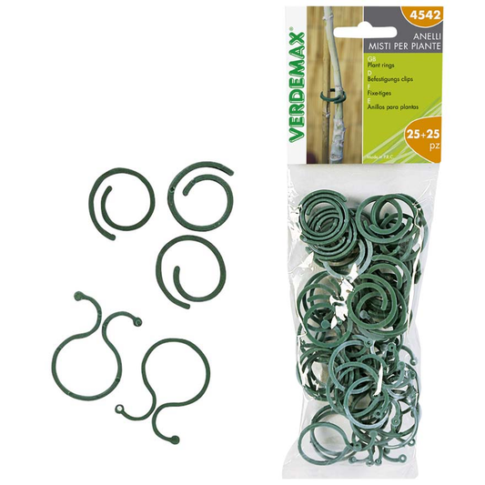 ASSORTED PLANT RINGS 25+25 PCS.