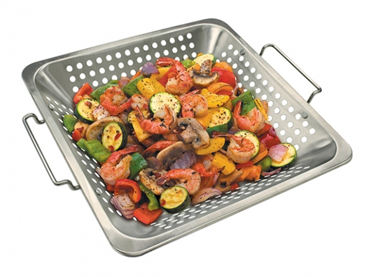 VASSOIO WOK INOX 330X300 MM
