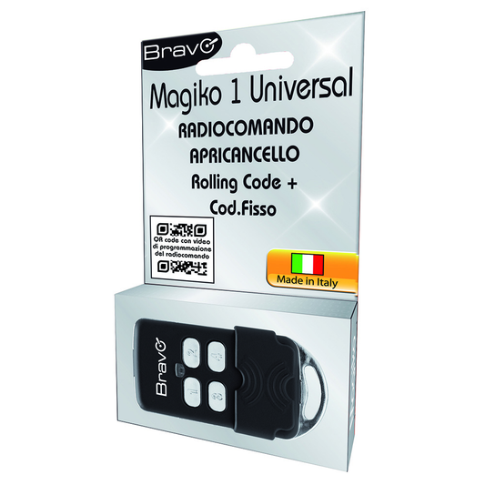 MAGIKO 1 UNIVERSAL ROLLING CODE GATE REMOTE CONTROL BRAVO