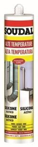 SILICONI SOUDAL ALTA TEMPERATURA 310 ML