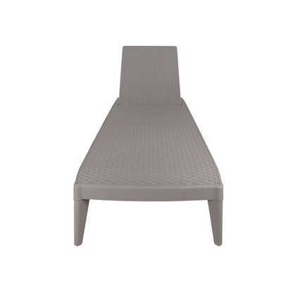LETTINO PRENDISOLE RATTAN NUMANA GRIGIO
