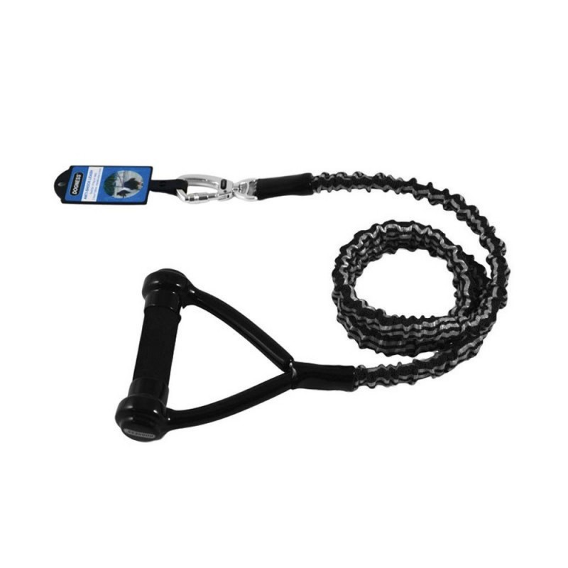 ANTI-SHOCK LEASH 2X63CM M BLACK