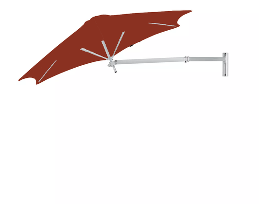 PARAFLEX ROUND UMBROSA UMBRELLA KIT D.220 TERRA + WALL BRACKET + COVER