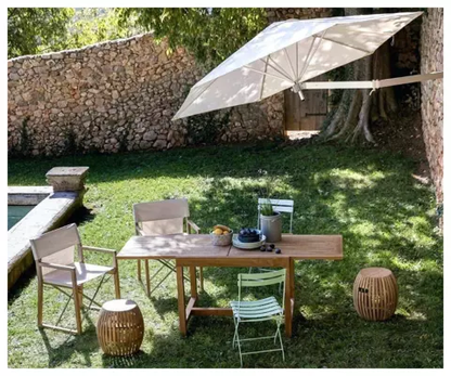 PARAFLEX ROUND UMBROSA UMBRELLA KIT D.220 TERRA + WALL BRACKET + COVER
