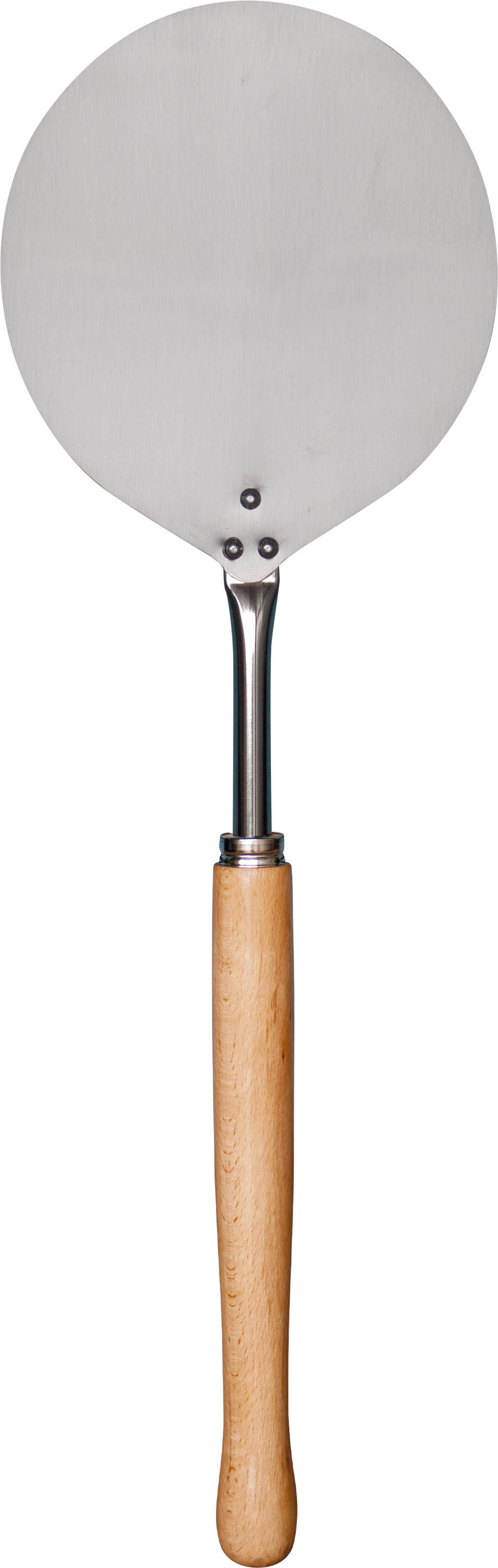 ROUND STAINLESS STEEL PIZZA PEEL 20X20X65