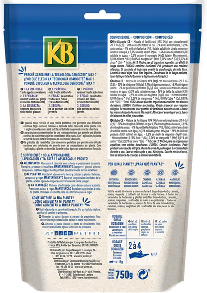 OSMOCOTE FERTILIZER FOR ACID-LOVING PLANTS X HYDRANGEAS