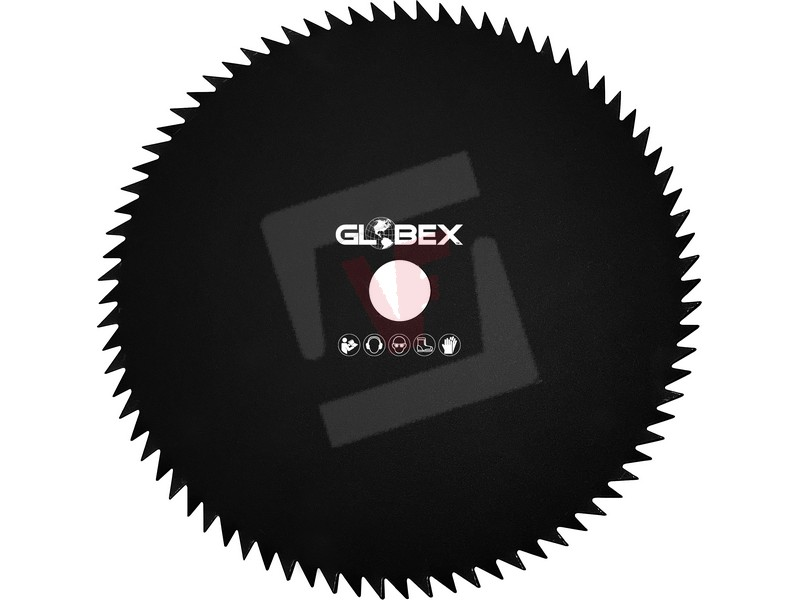 Globex 80-TOOTH STEEL BRUSH CUTTER BLADE 255 mm.