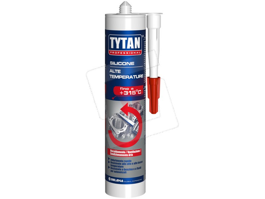 Tytan SILICONE ALTA TEMPERATURA  ml. 300 - Nero