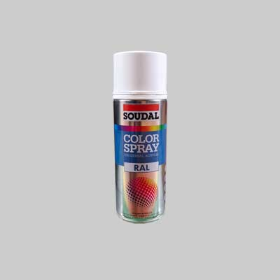 BOMBOLETTA SPRAY ACRILICO UNIVERSALE SOUDAL 400 ML Nero Lucido RAL 9005