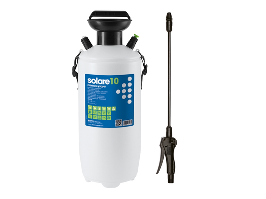 POMPA A PRESSIONE MOD.10 10L NBR CON POM PANTE IN PLASTICA TRASPARENTE- /NERO CO