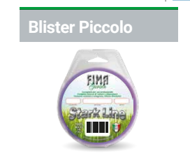 FILO NYLON PER DECESPUGLIATORE BLISTER PICCOLO FIMA