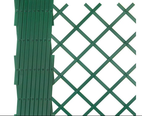 TRALICCI PLASTICA COLOR VERDE  M. 2X1