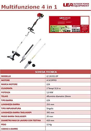 32.7 CC 2-STROKE MULTIFUNCTION PETROL BRUSHCUTTER