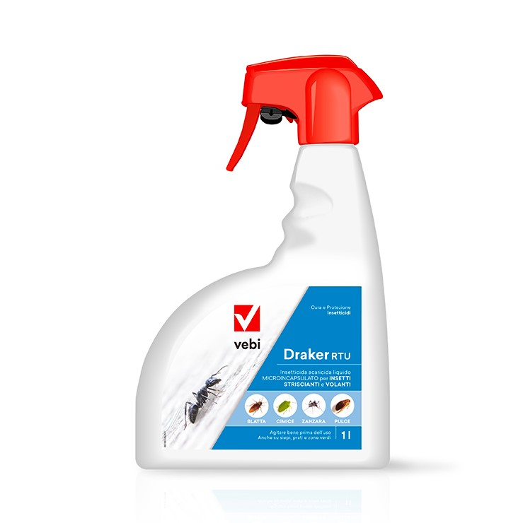 Draker RTU INSETTICIDA MICROINCAPSULATO PRONTO USO 1 LT