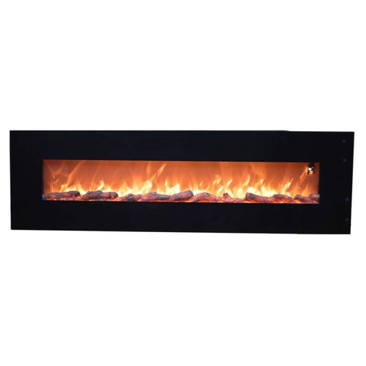 PORDOI WALL-MOUNTED ELECTRIC FIREPLACE