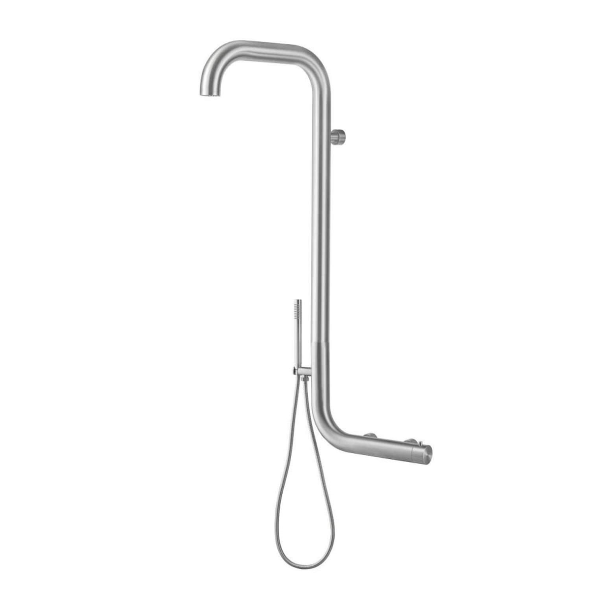 WALL-MOUNTED OUTDOOR SHOWER