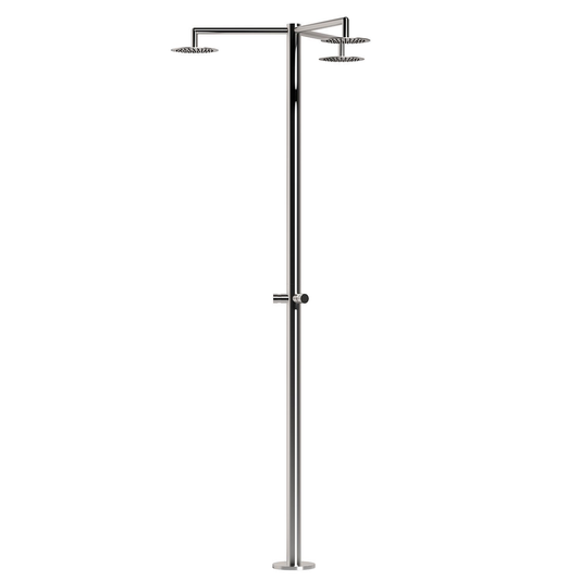 TRIPLE OUTLET OUTDOOR SHOWER STATION