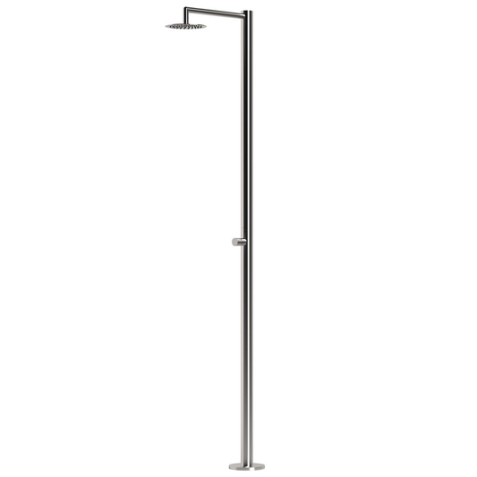 OUTDOOR STAINLESS STEEL SHOWER COLUMN