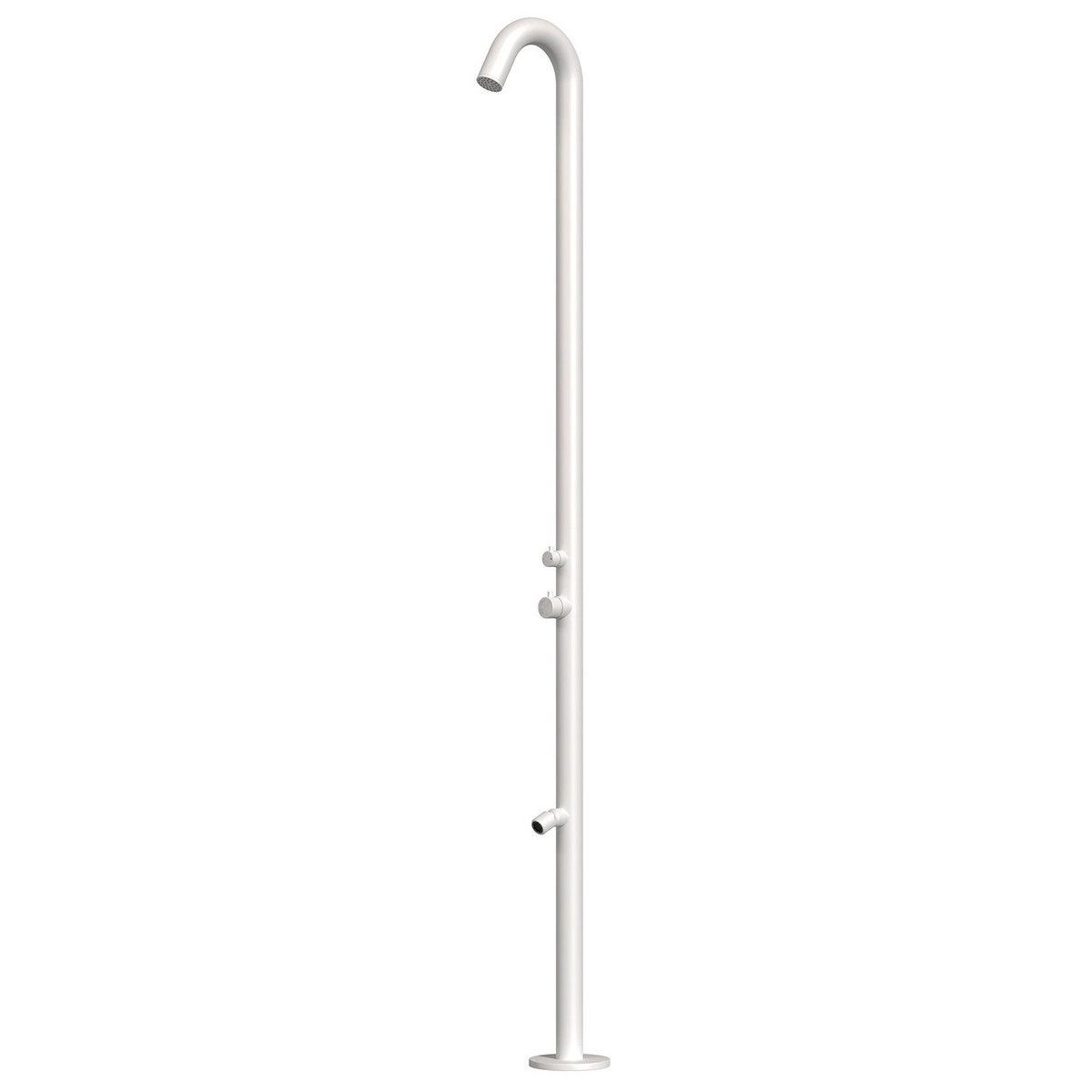 OUTDOOR SHOWER IN NAUTICAL STAINLESS STEEL