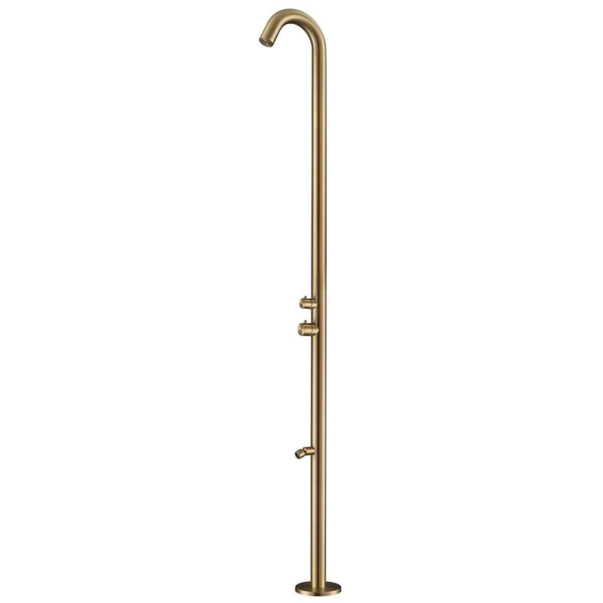 QUARTU BRUSHED GOLD SHOWER