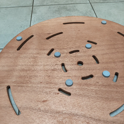 SINED PIATTO DOCCIA ROTONDO LEGNO OKUME