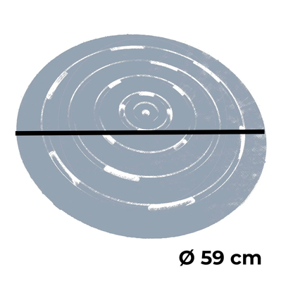 SINED PIATTO DOCCIA ROTONDO LEGNO OKUME