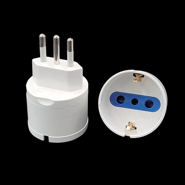 IMPERIA SCHUKO ADAPTER WHITE S11 10A BLISTER