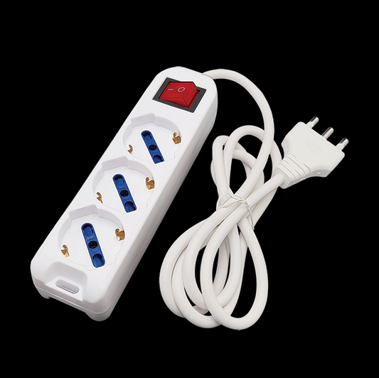 IMPERIA STANDARD MULTI-SOCKET 3X P40 UNIVERSAL WHITE CABLE 1