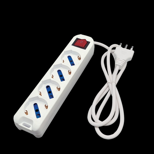 IMPERIA STANDARD 4-WAY UNIVERSAL SOCKET WHITE CABLE 1