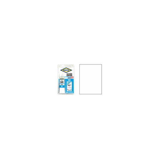 BOSTIK WHITE 60 ML ACETIC SILICONE SEALANT IN TUBE