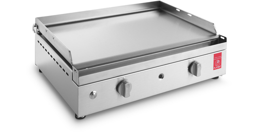 PLANCHA PIASTRA A GAS IN ACCIAIO INOX PLA.NET CHEF 55 LISCIA